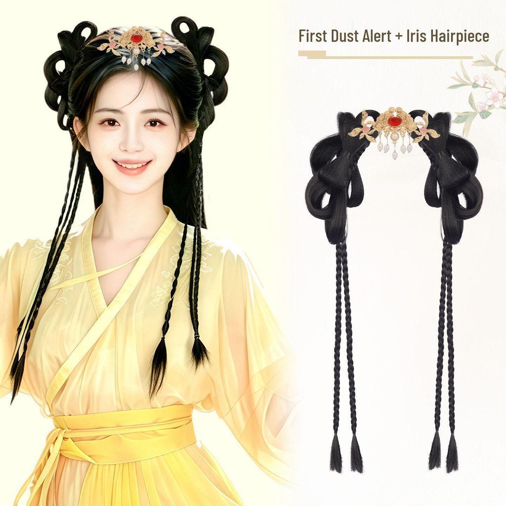 Ming Dynasty Hanfu Style Hair Bun Clip - Women's Ancient Style Wig Bun Accessory
