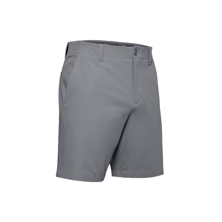 Under Armour Solid Color Sports Shorts Men s Gray 1358785-035 MD