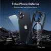 Zestaw ESR Classic Hybrid MagSafe + Szkło hartowane na iPhone 17 - przezroczysto-czarne