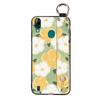 Oil Painting Waterproof Phone Case For Blackview A60 Pro Flower Durable Shockproof Phone Holder Wristband Fashion Design