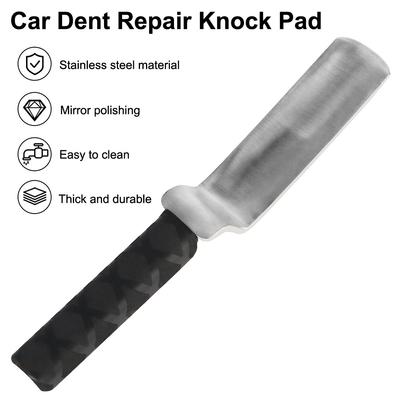 Paintless Dent Repairing Knock Pad Z-Type Car Dent Repair Tool Rubber Handle Body Dent Removal Leveling Flapping Pad