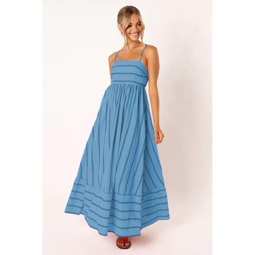 

Новая женская одежда, повседневный темперамент, элегантный повседневный Pure Desire, сексуальный напечатанный комбинезон, длинная юбка, легкое платье, вечернее платье высокого класса XXL