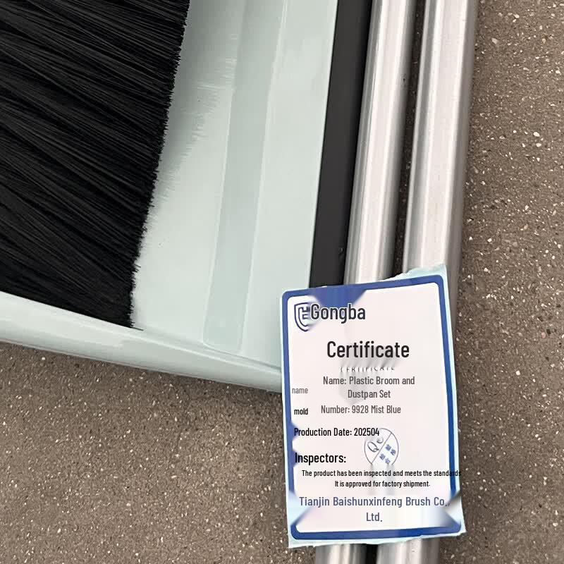 Gongba Plastic Broom and Dustpan Set