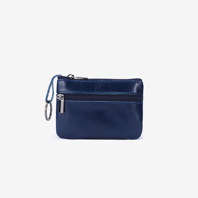 Multifunctional Coin Bag Leather Mini Storage Bag Children'S Coin Purse Mini Zipper Key Holder For Cycling Shopping Party
