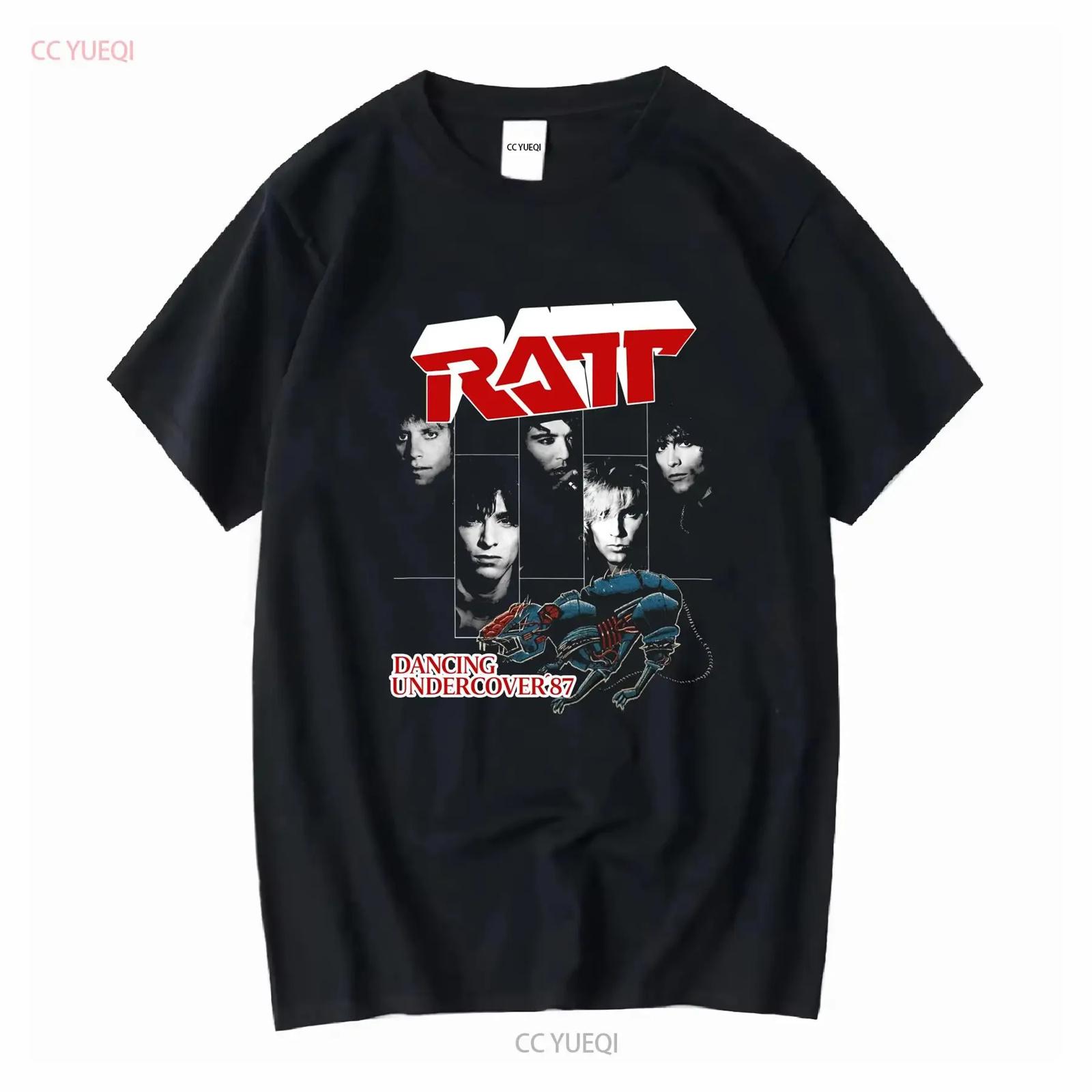 Редкая винтажная футболка 80-х Poison и Ratt 1987 Concert Tour винтажная Стильная выстиранная дизайнерская одежда Универсальная Удобная уличная одежда S