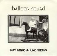 

7-дюймовий Запис BALLOON SQUAD Травневі Напади Червневі Набіги GDEP01 Gravity Dog Rec 1994 США Рок Вживаний