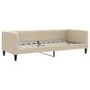 Vidaxl Sofa With Sleeping Function, Cream, 80X200 Cm, Upholstered In Fabric