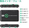 KVM Switch with HDMI 4K@60Hz support and USB 2.0 Switch, for 1 Monitor/2 PCs, Shares Keyboard, Mouse, and Printer, USB Switcher, Switches between 2 PC