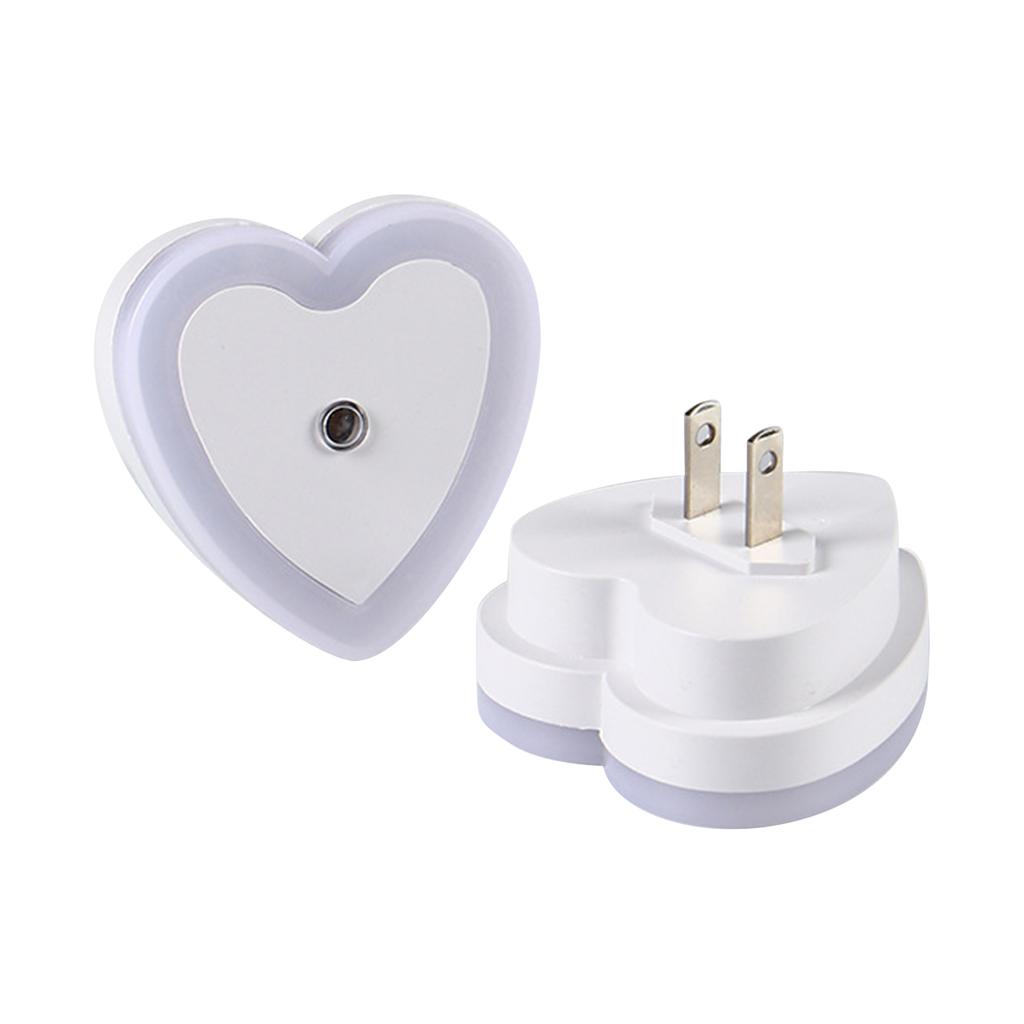LED Smart Light-Controlled Energy-Saving Night Light (US Standard Heart Shape)