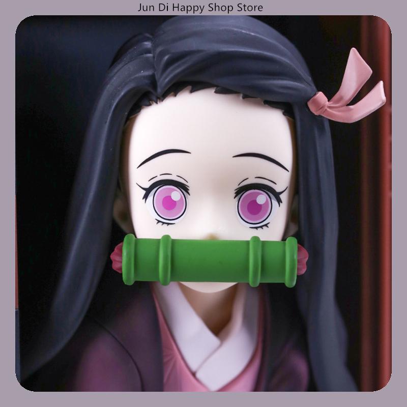 Demon Slayer Nezuko Kamado 22cm PVC Anime Figure Statue Desktop Decoration Gift