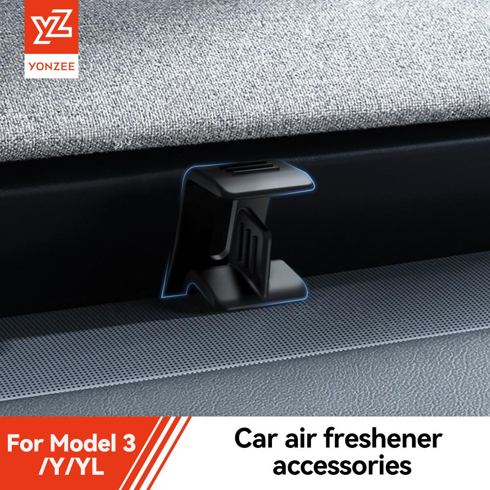 YZ for 2025 2026 Tesla Model 3/Y/YL Juniper Highland Air Vent Aromatherapy Clip Bracket Car Fresheners Interior Accessories