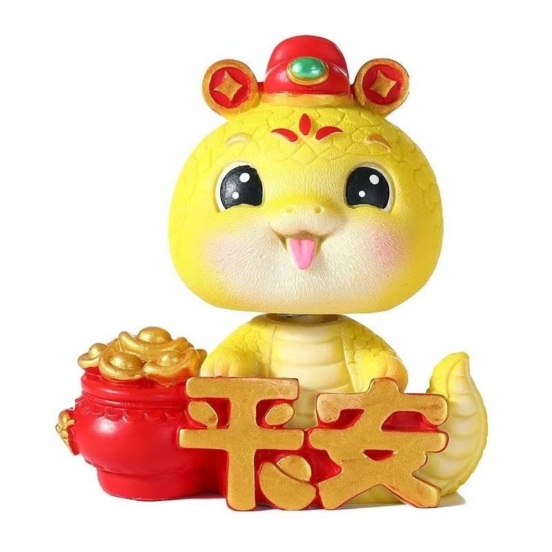 Of The Year Snake Mascot Character Model Toy Girls Children Holiday Decoration