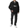 PUMA x Maison Kitsun Half Zip Sweater 'Black White' Men's 532322-01