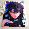 Novel O-Omniscient R-Reader Throw Flannel Blanket Skin Soft Suitable for Sofa Living Room Bed Travel and Gifts