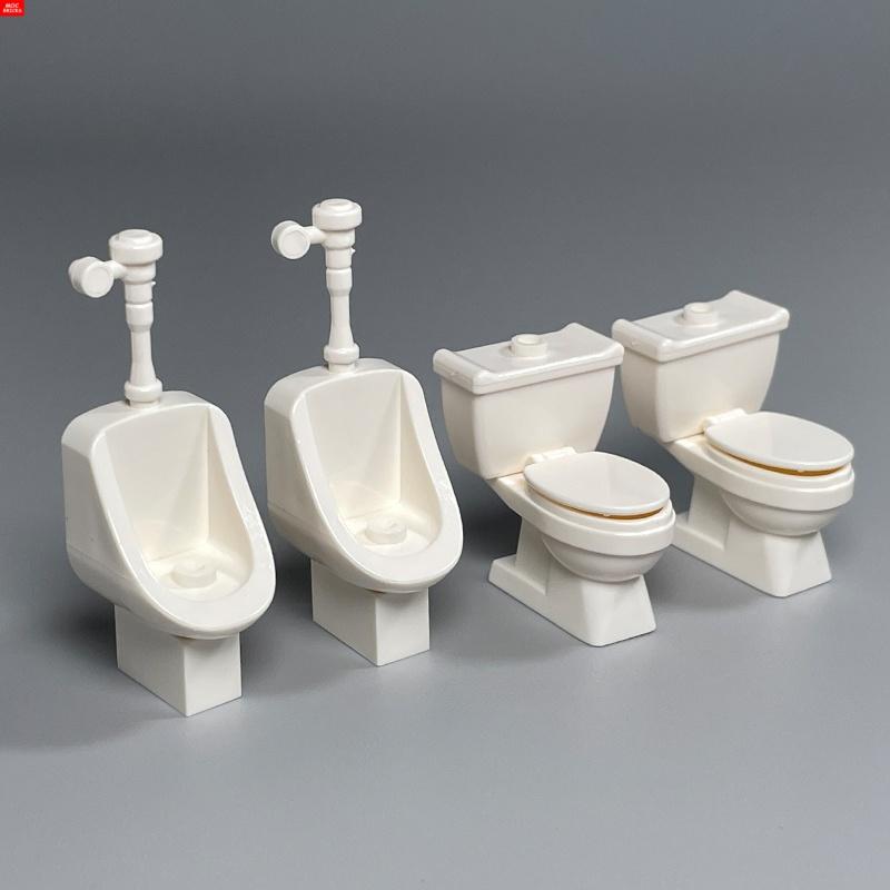 

Нетоксичные Мок Кирпичи Писсуары Туалет Бытовой Общественный Ванная Комната Торговый Центр Сцена Маскета Мебель Образовательные Строительные Блоки Игрушки Своими Руками 1 set