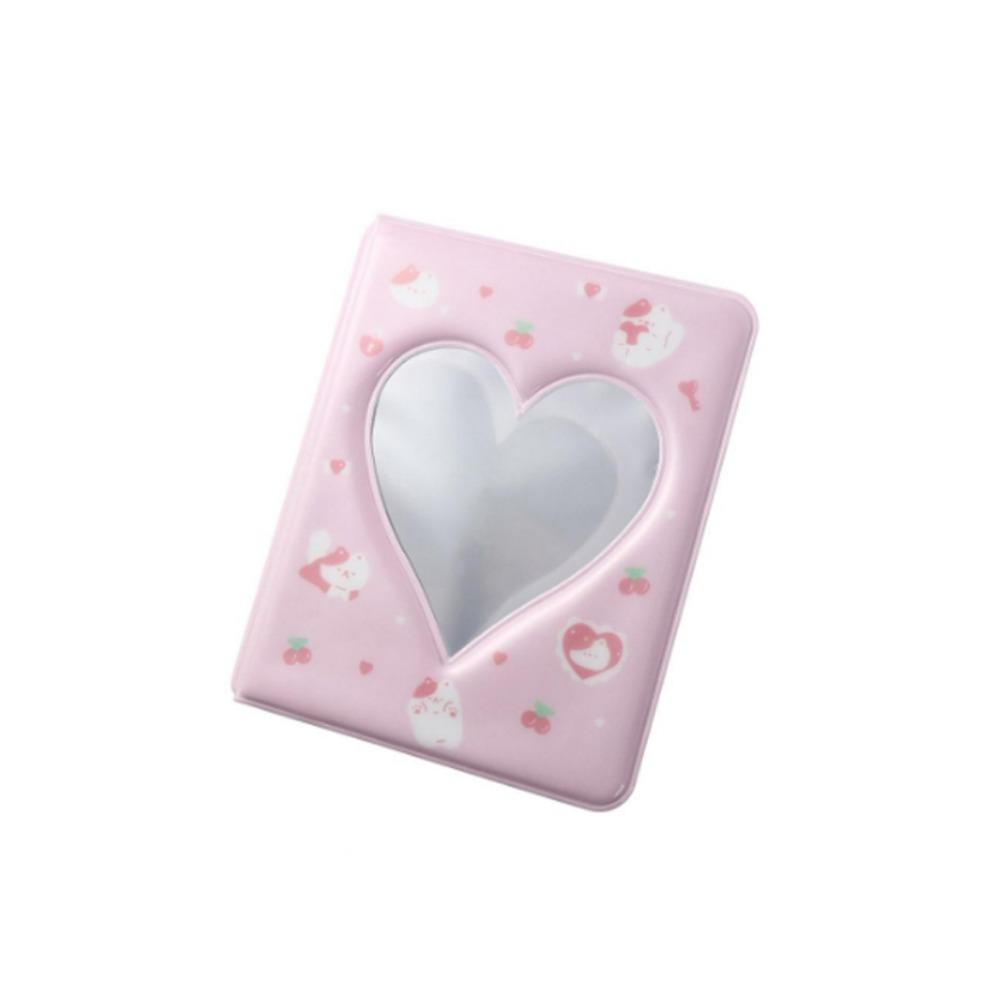 Pastic Hollow Picture Storage Case Ins Love Heart Photo Album Cartoon Bear Photo Album Mini Photo