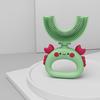 U-shaped Toothbrush Manual Easy To Use Cute Shape Soft Bristle Adorable Clean Silicone U-shaped Children Toothbrush for Child