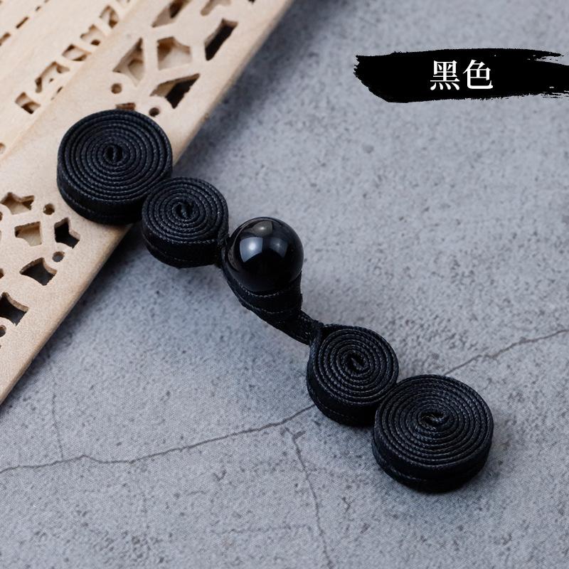 5 Pair Cheongsam Buttons Jade Beads Gourd Disc Buttons Handwoven Cloth Buttons Tang Clothing Decorative Accessories