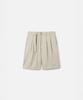 247Silijeu Belted Bermuda Pants Light Beige