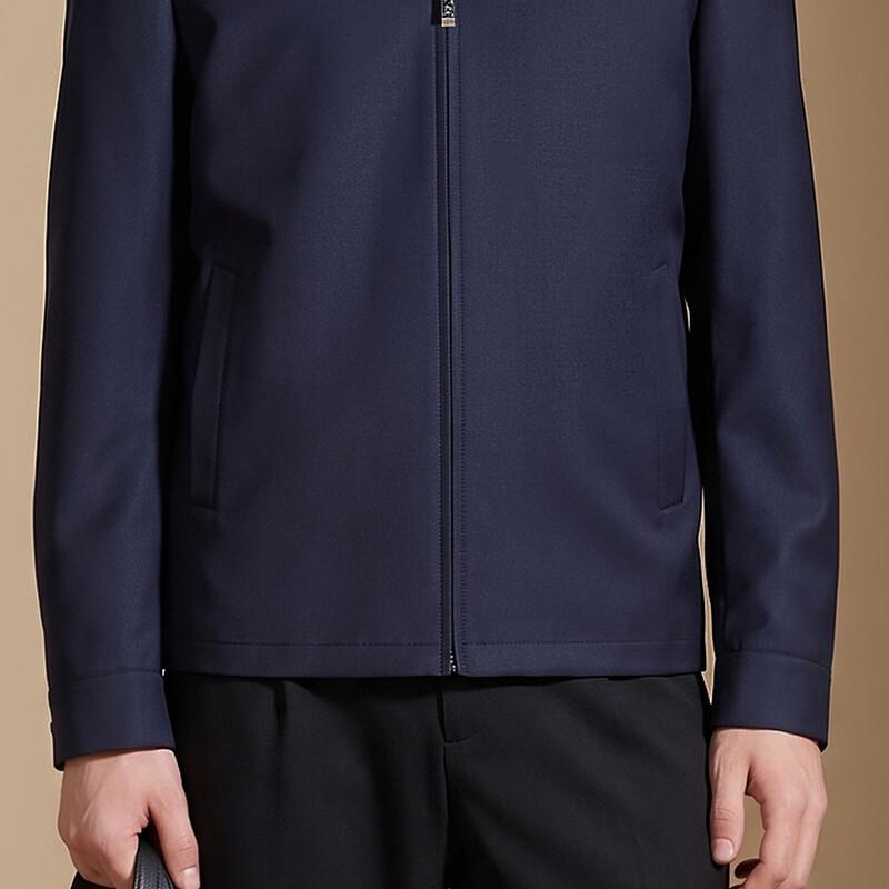 Antonio Premium Silk-Wool Blend Business Casual Jacket