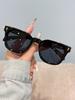 Square casual sunglasses UV protection fashion trend hot-selling driving sunshade versatile personalized sunglasses