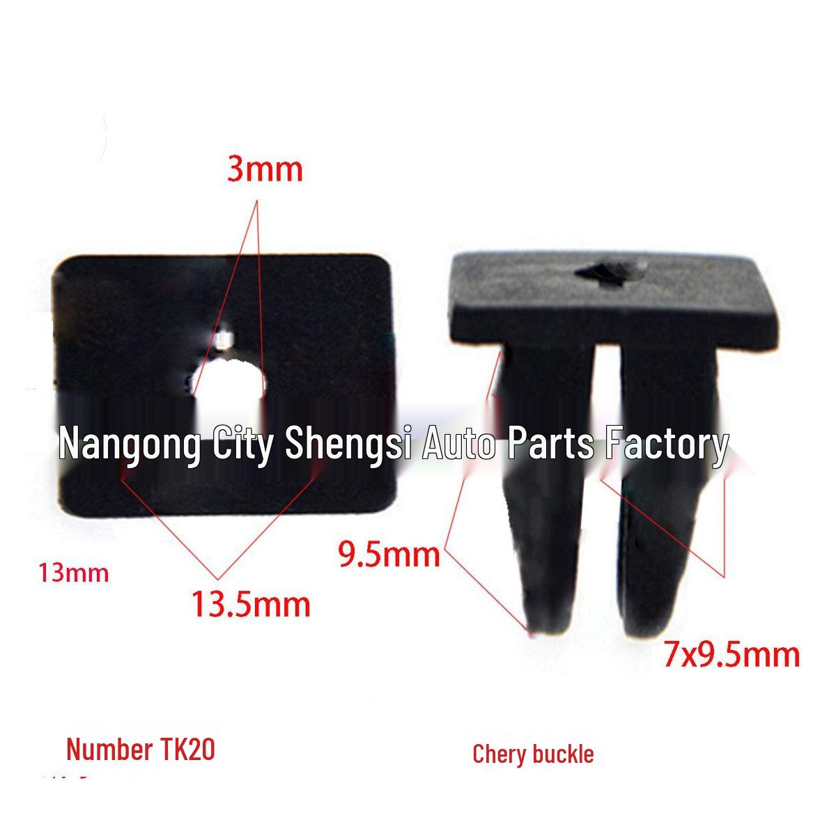 

Chery Auto Trim Panel Nylon Fastener Clip for Installation 10,000 pieces