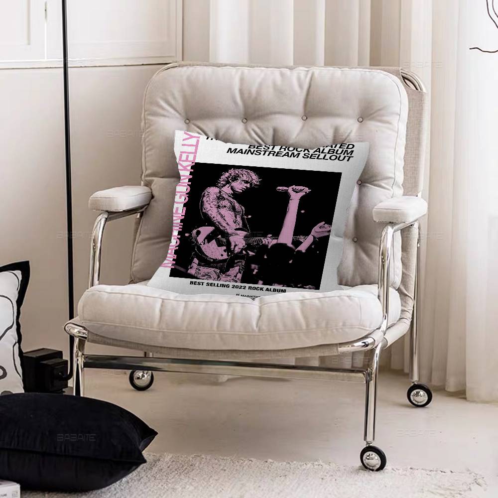 MGK M-Machine Gun K-Kelly Stitch Lucky Dragon pillow cover sofa cushion cover home room decoration children gift
