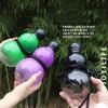 Chinese Retro-Inspired Gourd Style Water Bottle 800ML Gourd Water Bottle Large Gourd Travel Water Bottle for Gym Red