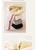 Winter Velvet Thickened Tights with Big Bow for Babies - Knit Cotton Outerwear Base Layer Tights