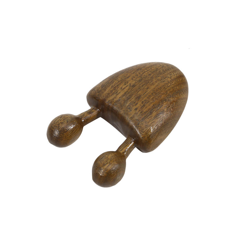 Wooden Snail Shape Nose Massage Comb Sandalwood Round Tip Gua Sha Tool Face Eye Nasal Meridian Relaxation Acupuncture Therapy Massager