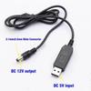USB To DC 5V/9V/12V Step Up Converter Cable Multi-Function Voltage Conversion Cord with 8 Adapter Plugs