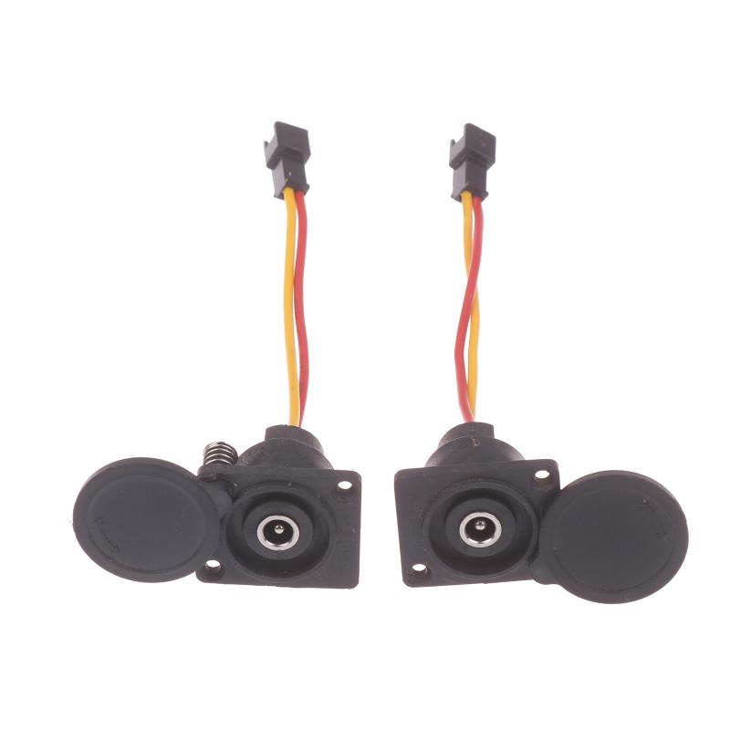 Elektrofahrrad Ladegerät Stecker DC2.1 DC2.5 für 36V 48V Li-Ionen Akku Premium Runder Stecker für Outdoor Schnellladung