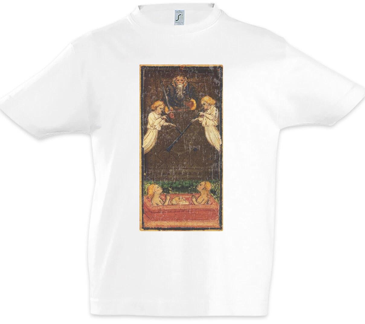Tarot Arcanum Judgement Kids Boys kids boys T-Shirt Logo The Judgement Card Cards 100