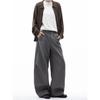 Dream Made Old Money Style Drapey Dress Pants for Men, Autumn Loose Straight Casual Pants with a High-End Feel