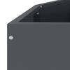 Planter Anthracite 120 x 60 x 50 cm Steel