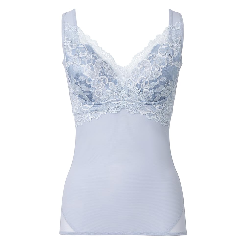 Bradelis New York Wireless Shapewear Bra Heartful Cup Bra Size Ash 3L Cami, Cache-Coeur Camisole, 24, Blue,