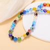 Round Flat Millefiori Lampwork Glass Beads 4/6/8mm Scattered Beads  Jewelry Bracelet Making