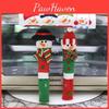 Colorful Christmas Microwave Handle Wraps Cute Snowman Design For Holiday Home Style