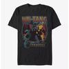 Retro Wu Tang Clan Iconic Logo Graphic Tee 90s Hip Hop Streetwear Casual Unisex Short Sleeve Top