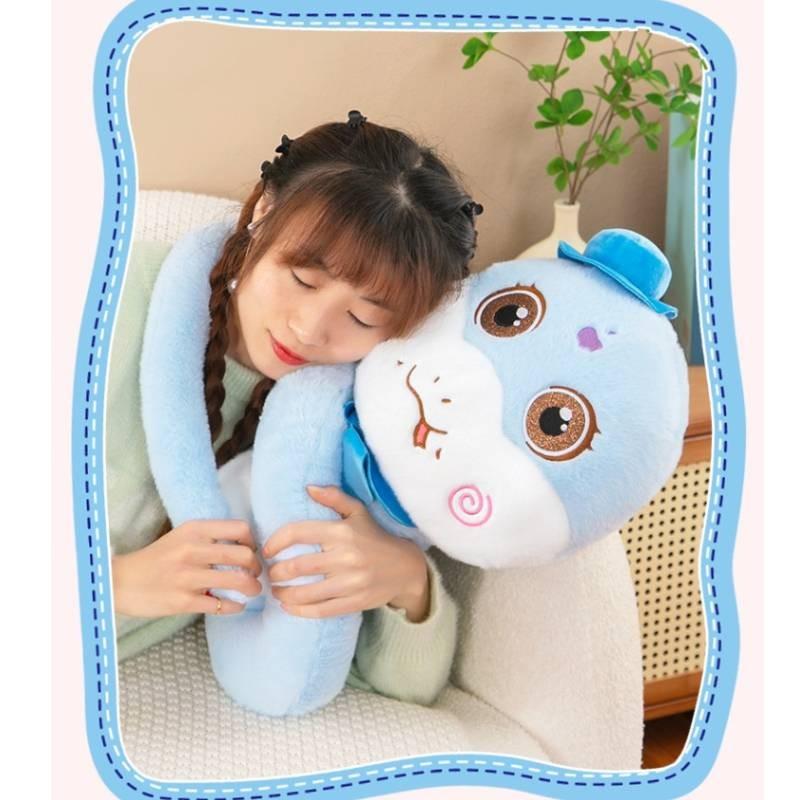 Year Of The Snake Mascot Plush Toy Cartoon Stuffed Doll Decoration Gift Kids