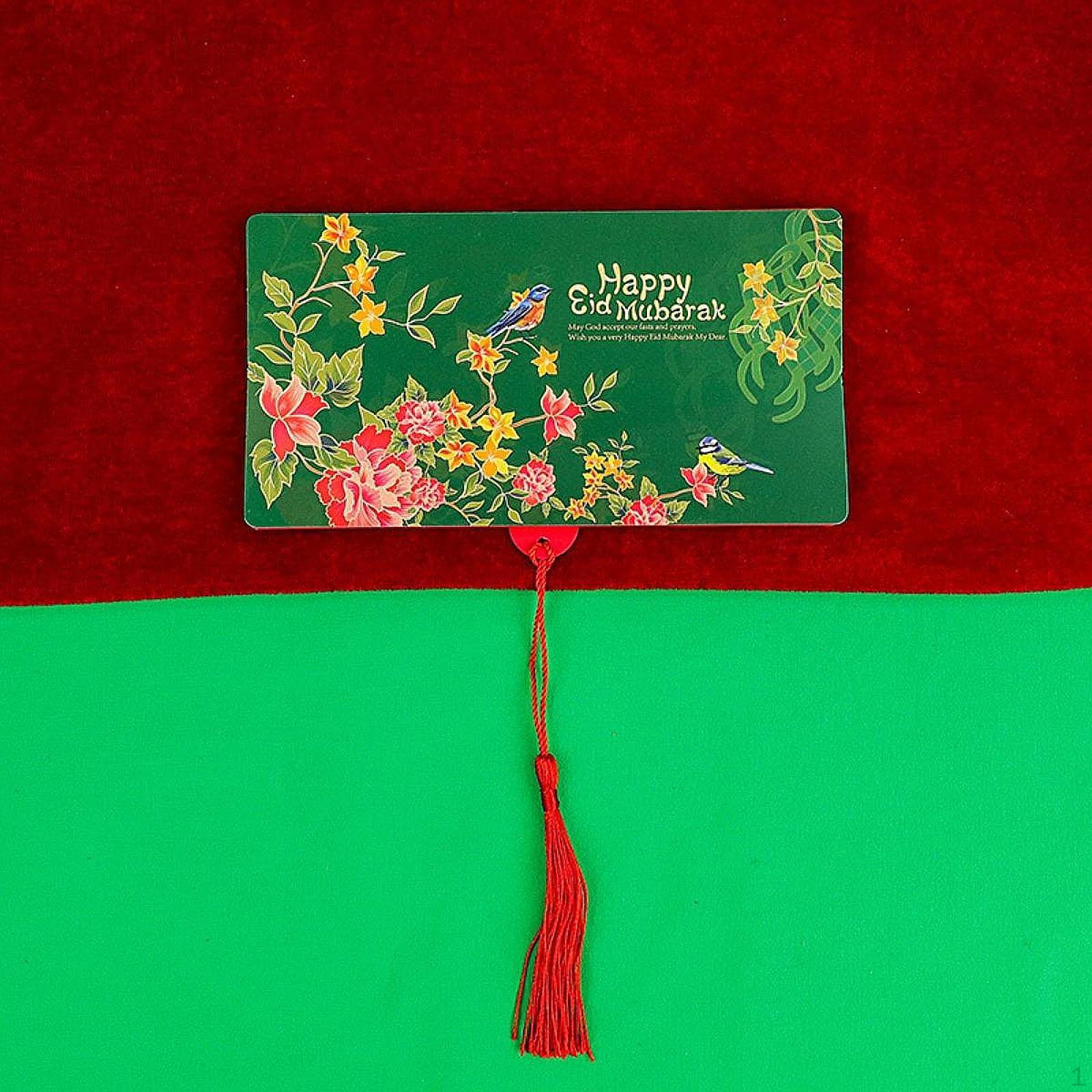 

Денежный конверт на праздник Ид для празднования Рамадана Красный пакет Выпускной Flowers and Birds