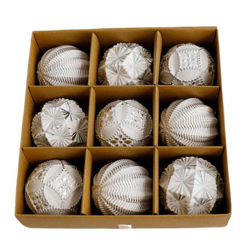 

9/16pcs 6/8cm Christmas Ball Decoration Set Colorful Ornaments For Festive Trees Christmas Party Decorations