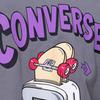 Converse ToasTer Graphic T shirT quieT Shade Mcj751 G6m