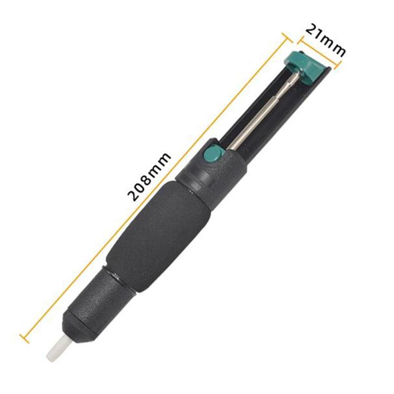 

Пластиковый мощный насос для удаления припоя, вакуумный паяльник, пистолет для удаления припоя, паяльная ручка, инструменты для ручной сварки Pack of 1