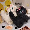Dopamine Cat Plush Pillow & Headboard Cushion - Girls' Sleeping and Hugging Companion