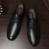 Fashion 2024 Spring Autumn New Men's Commuting Work Shoes High End Business Dress Shoes Men's Wedding Pointed Shoes Free Delivery