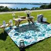 Printed Pattern Mandala Quick-Drying Water-Resistant And Moisture-Proof Beach Mat For Outdoor Picnics And Camping Blanket Carpet