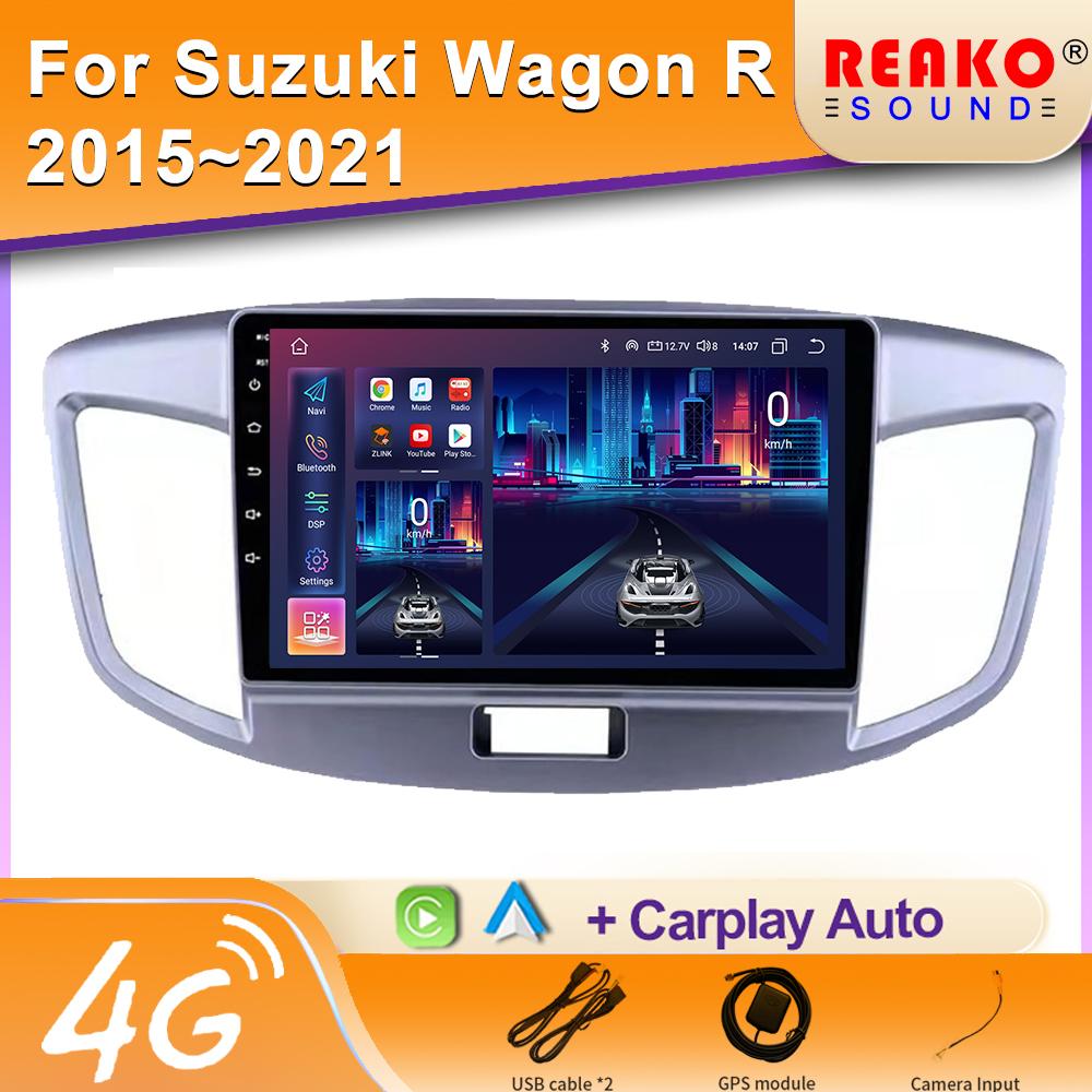 

Android Радио для Suzuki Wagon 2015 Автомобильный Радиоплеер GPS Навигация Стерео Головное Устройство Беспроводная Android Auto Интеллектуальная Система 8 core 6GB+128GB