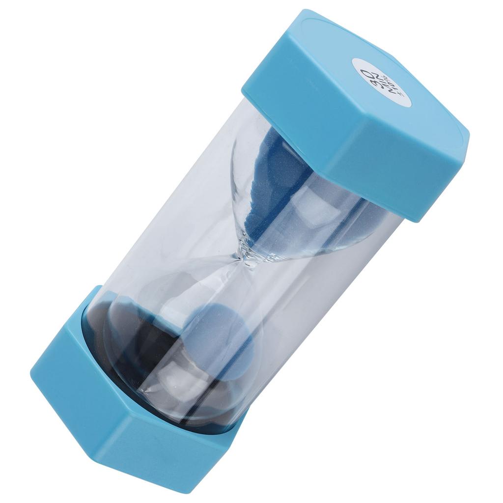 Sechseckige Sanduhr 30 Minuten Timer Uhr für Klassenzimmer, Zuhause, Büro, Küche, Verwendung Blau