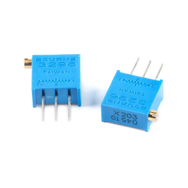 Precision Adjustable 3296 Potentiometer 20K ±10% ±100ppm/°C